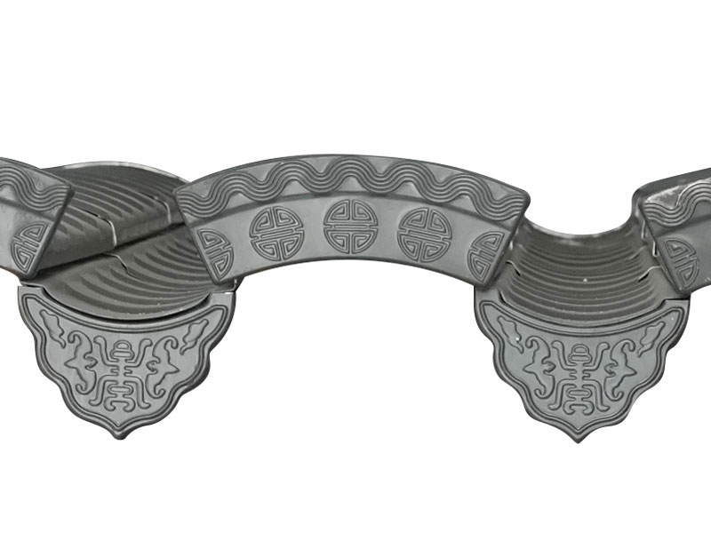 Hliníková hořčík manganský hui styl starožitné indigové kovové střešní dlaždice