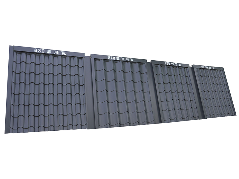 Hliníkový hořčík mangan jednodílný starožitný kovový střešní dlaždice