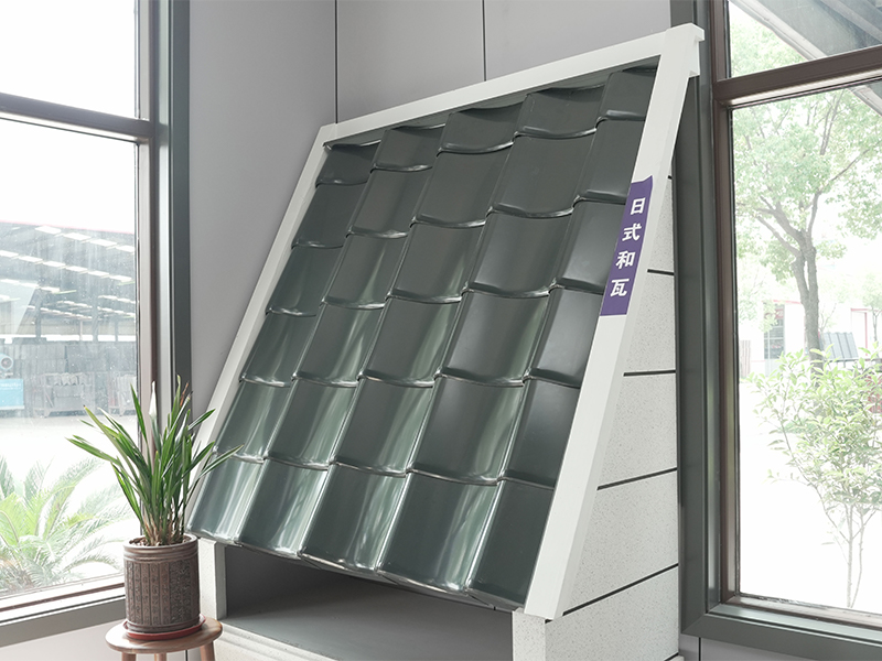 Hliník hořčík manganský japonský styl kovová střešní taška